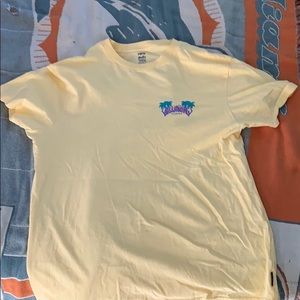 Yellow Florida Billabong L Short Sleeve Tee